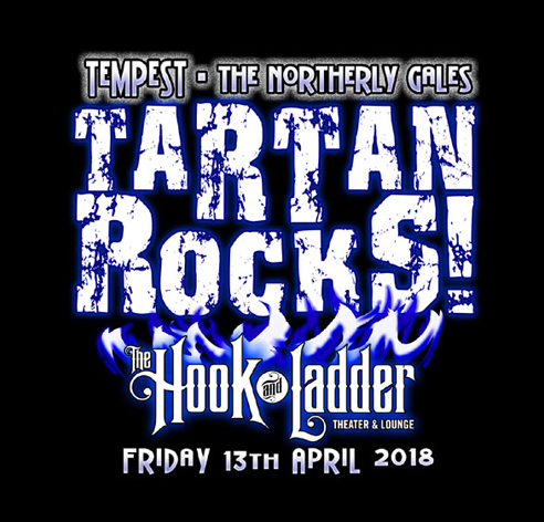 Tartan Rocks! Tempest 30th Anniversary Spring Tour & CD Release Concert, April 13th 2018