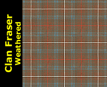 Fraser Weathered Tartan Wool