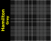 Hamilton Grey Tartan Wool