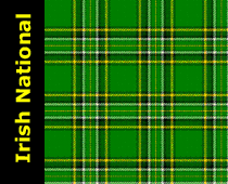 Irish National Tartan Wool Fly Plaid