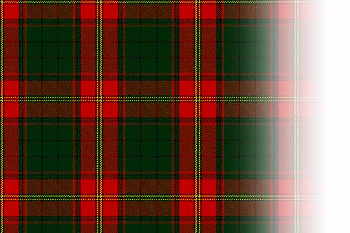 Ulster Red Tartan Wool Kilt
