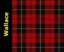 Wallace Tartan Wool Uniform Kilt Apron