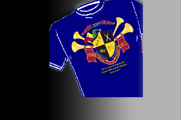 navy blue SRA T-shirt