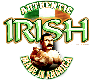 Authentic Irish Crewneck Design